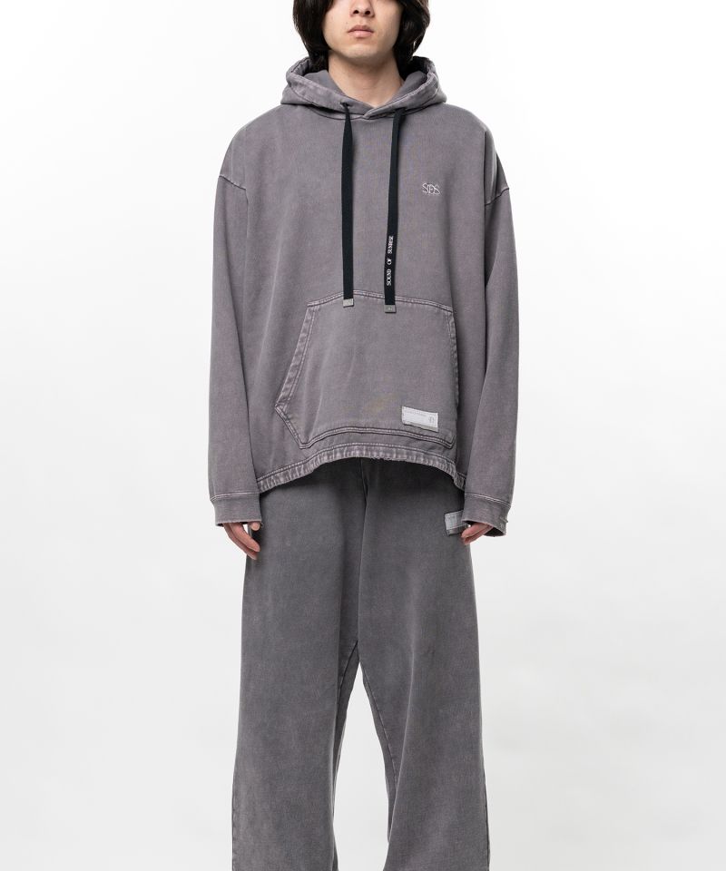 S.O.S Cotton Fleece Used Wash Hoodie