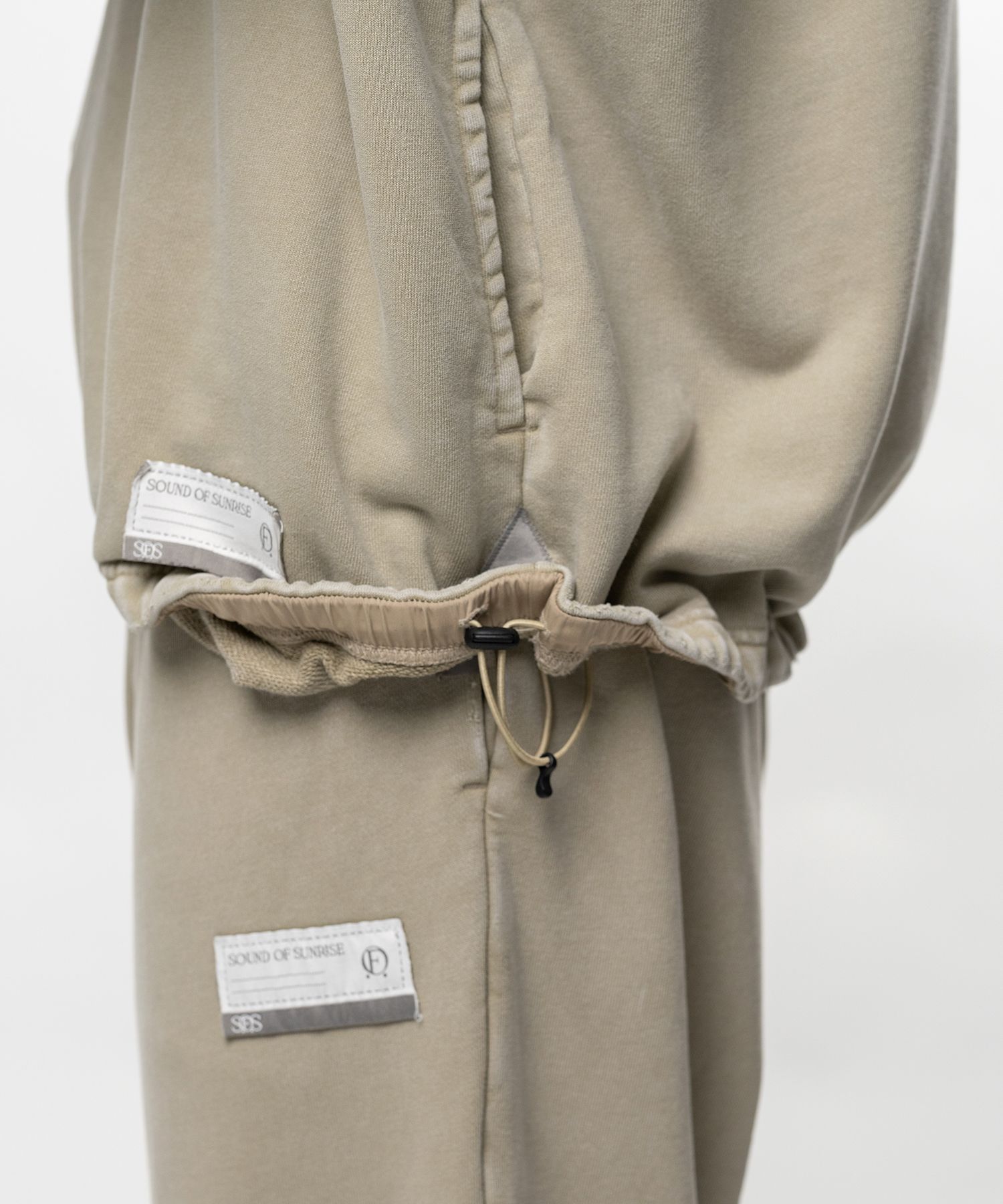 S.O.S Cotton Fleece Used Wash Half Snap Sweatshirt