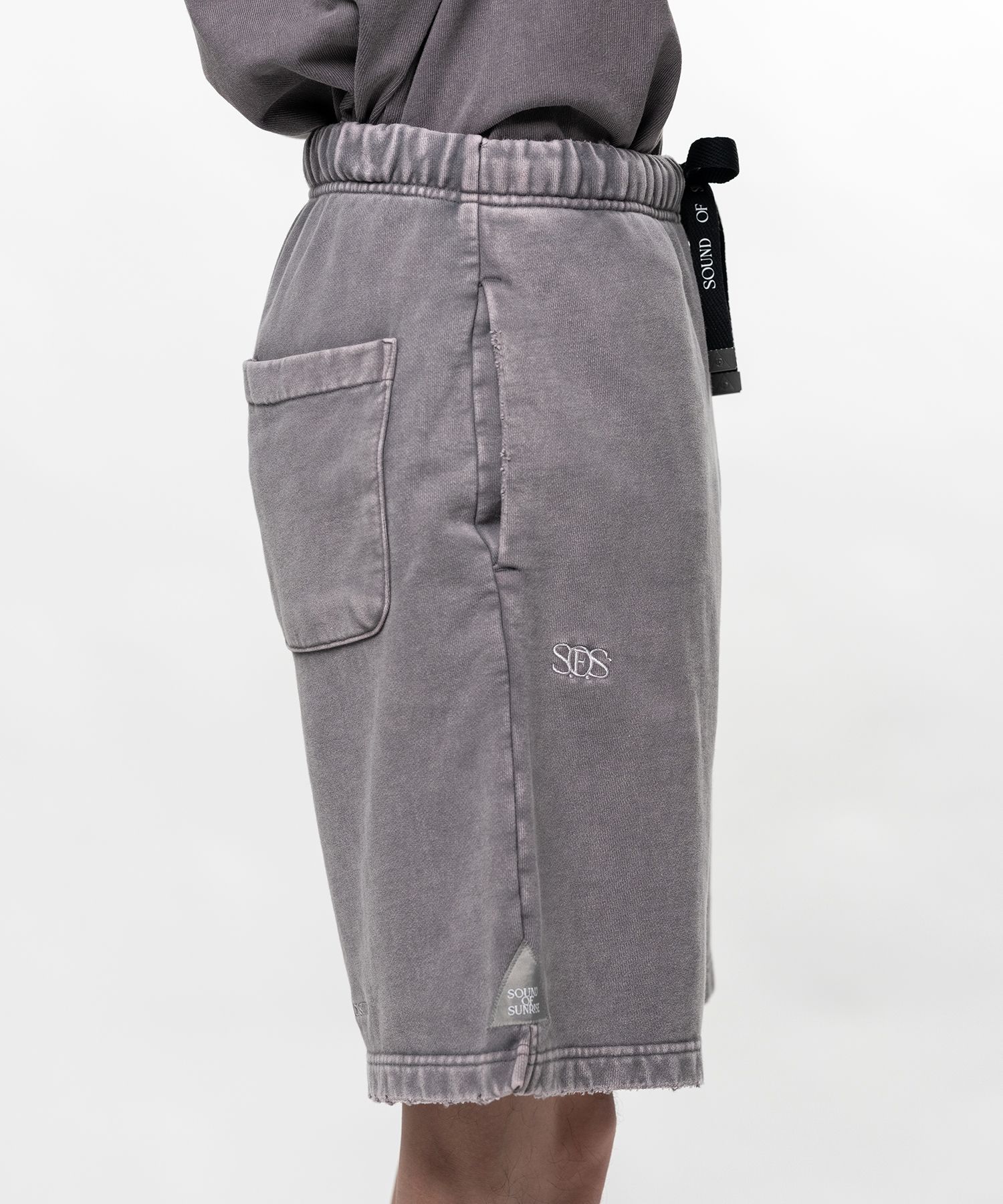 S.O.S Cotton Fleece Used Wash Shorts