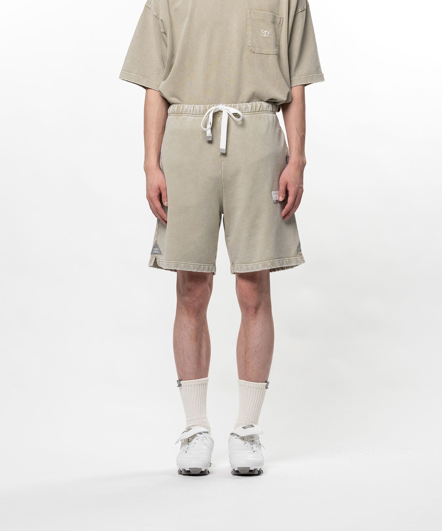 S.O.S Cotton Fleece Used Wash Shorts