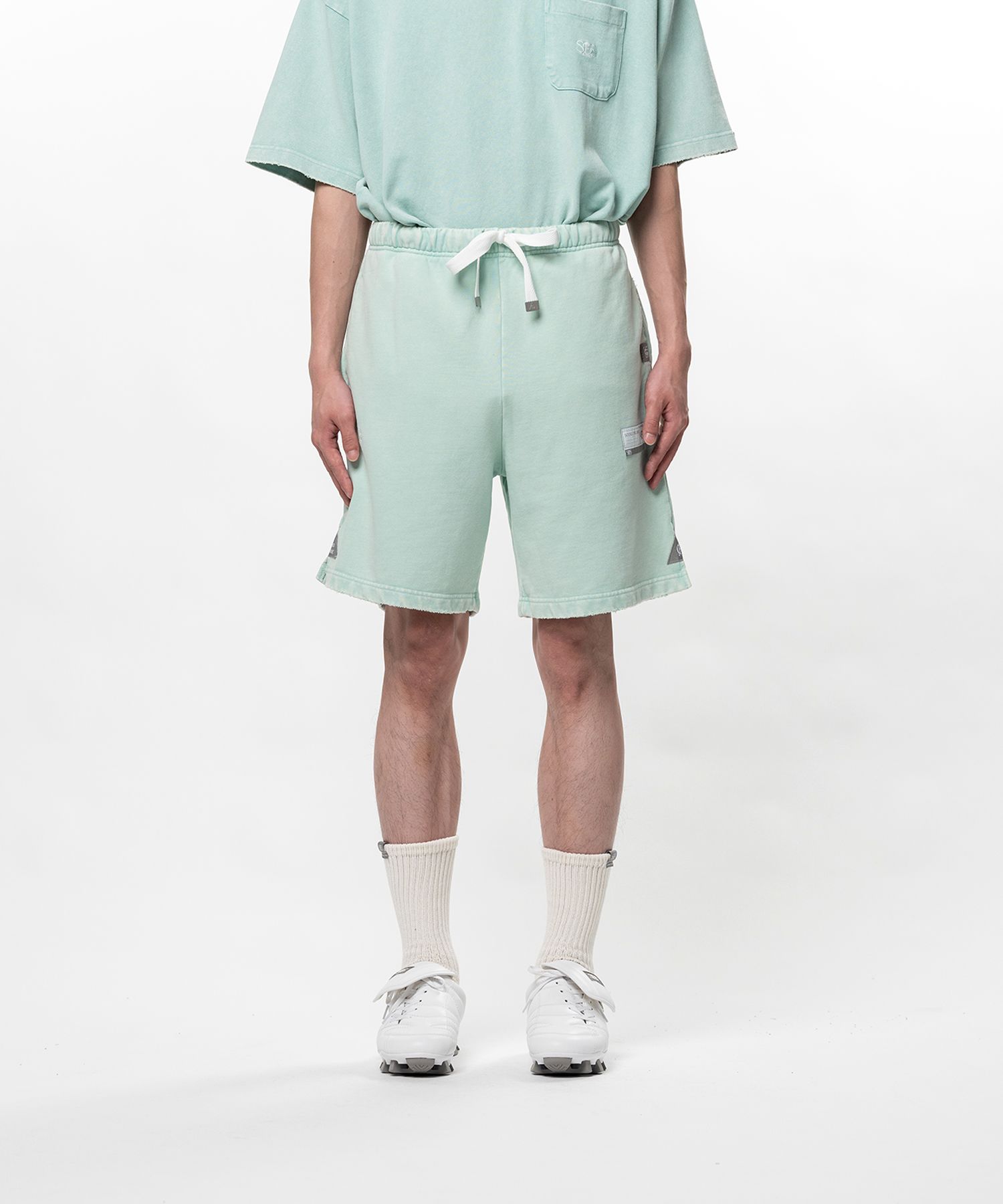S.O.S Cotton Fleece Used Wash Shorts