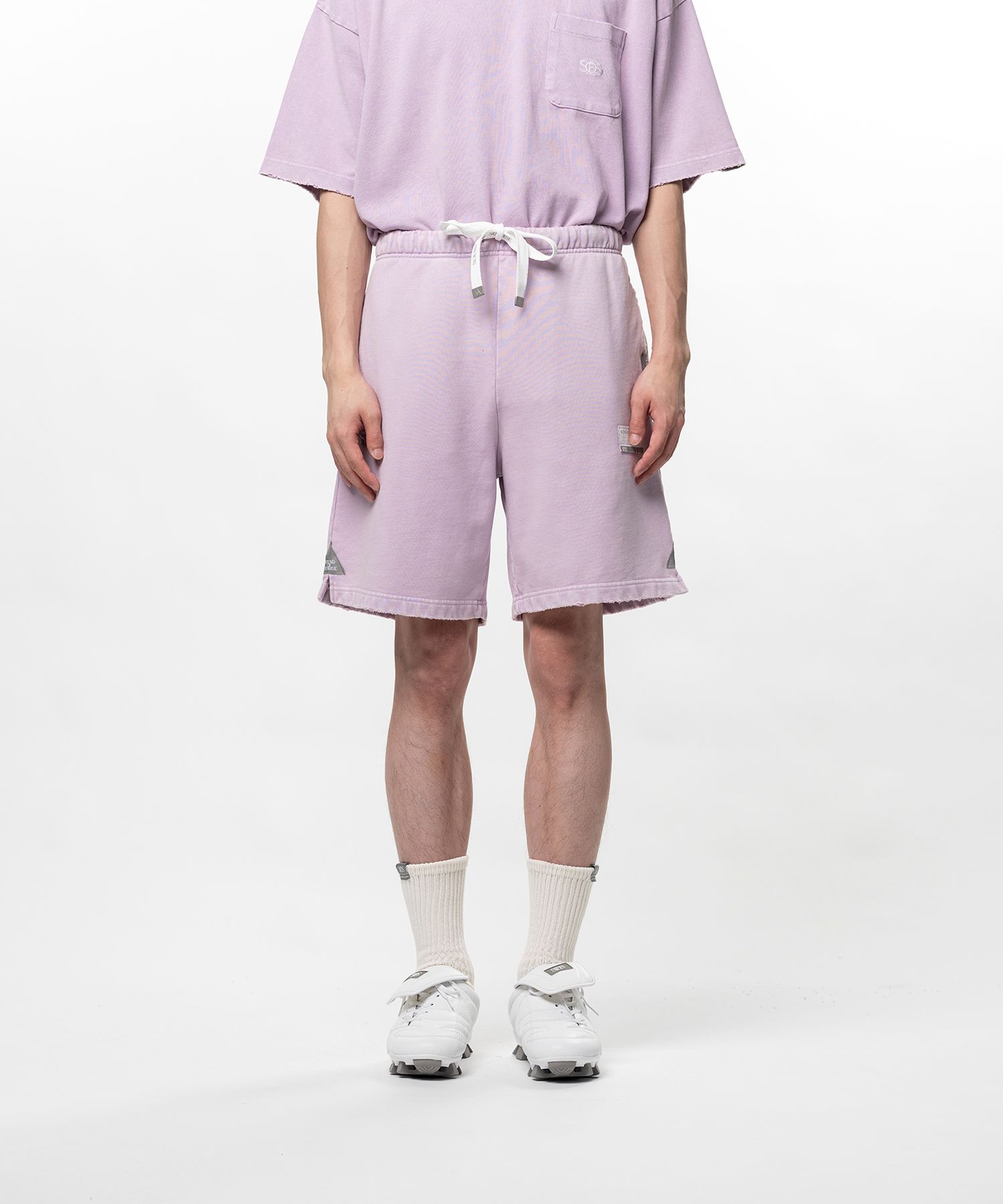 S.O.S Cotton Fleece Used Wash Shorts