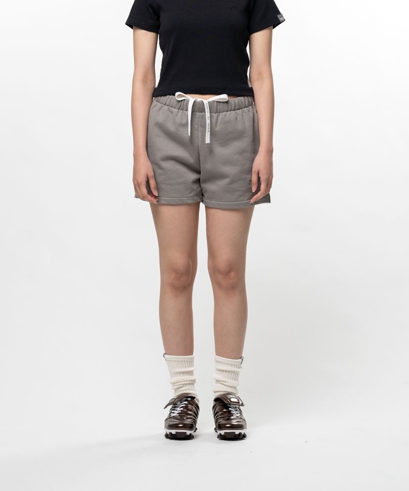 S.O.S Cotton Fleece Mini Shorts