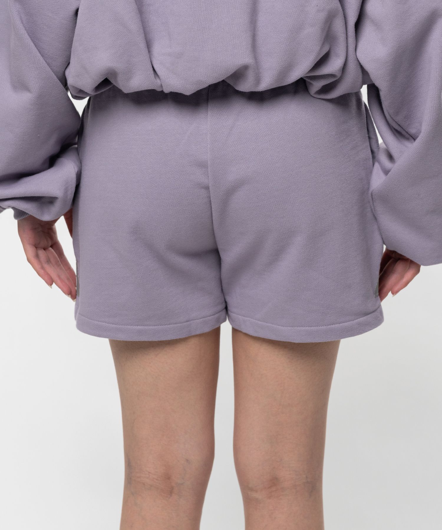 S.O.S Cotton Fleece Mini Shorts