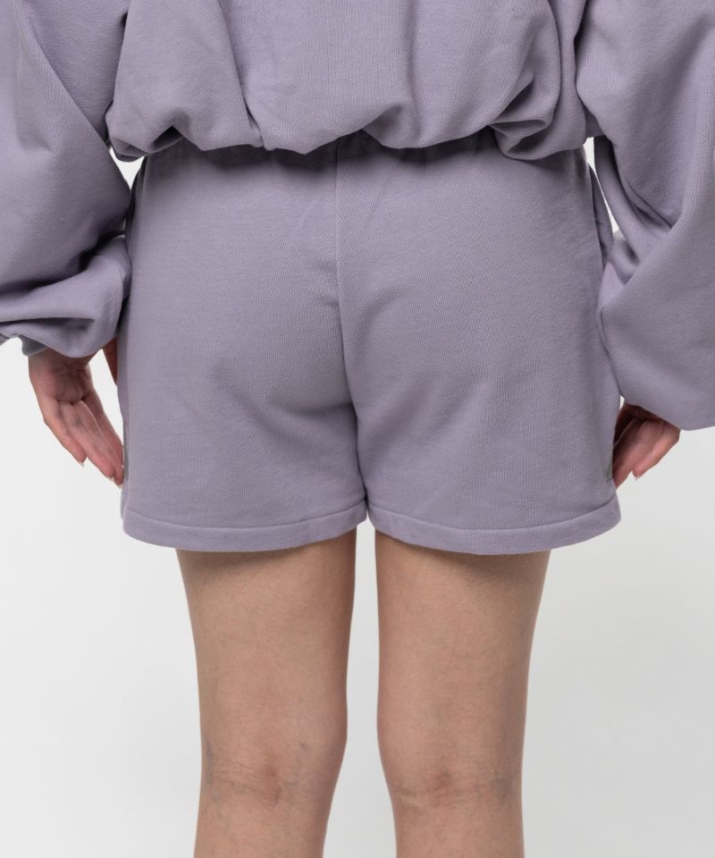S.O.S Cotton Fleece Mini Shorts