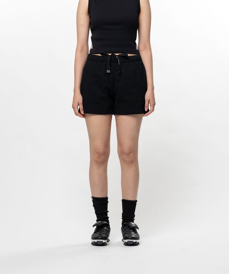 S.O.S Cotton Fleece Mini Shorts