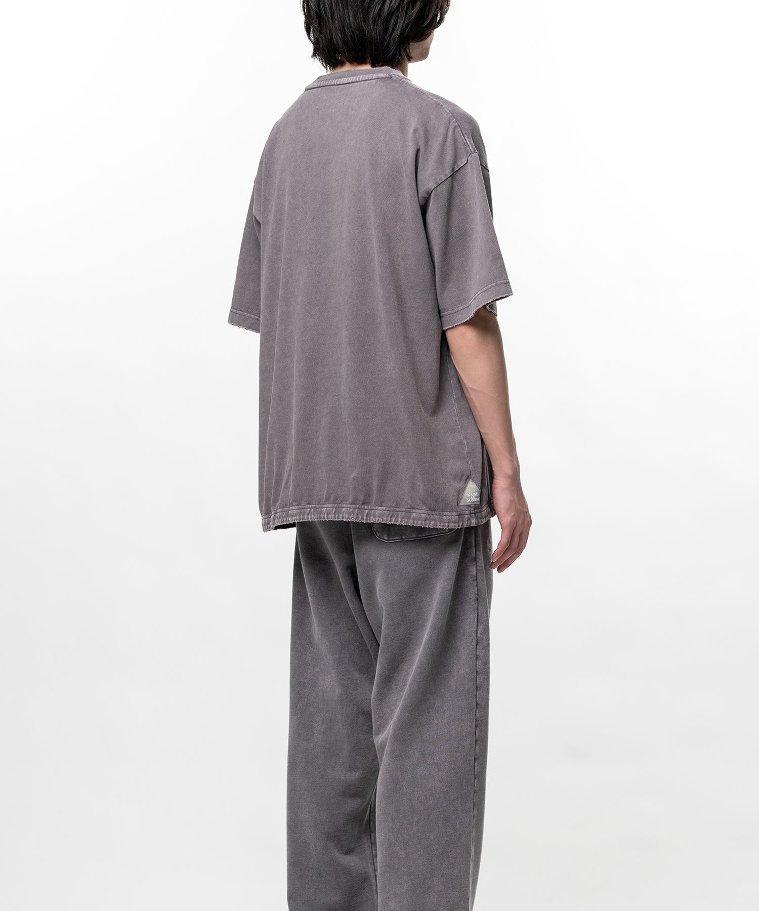 S.O.S Cotton Jersey Used Wash T-shirt