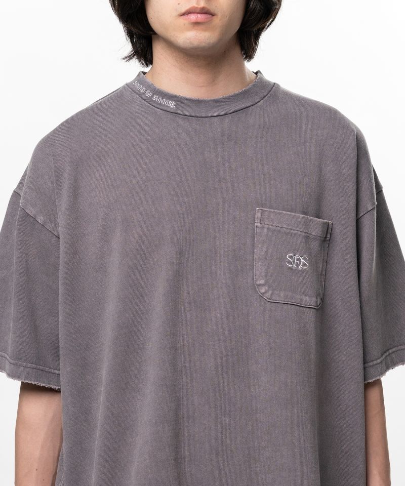 S.O.S Cotton Jersey Used Wash T-shirt