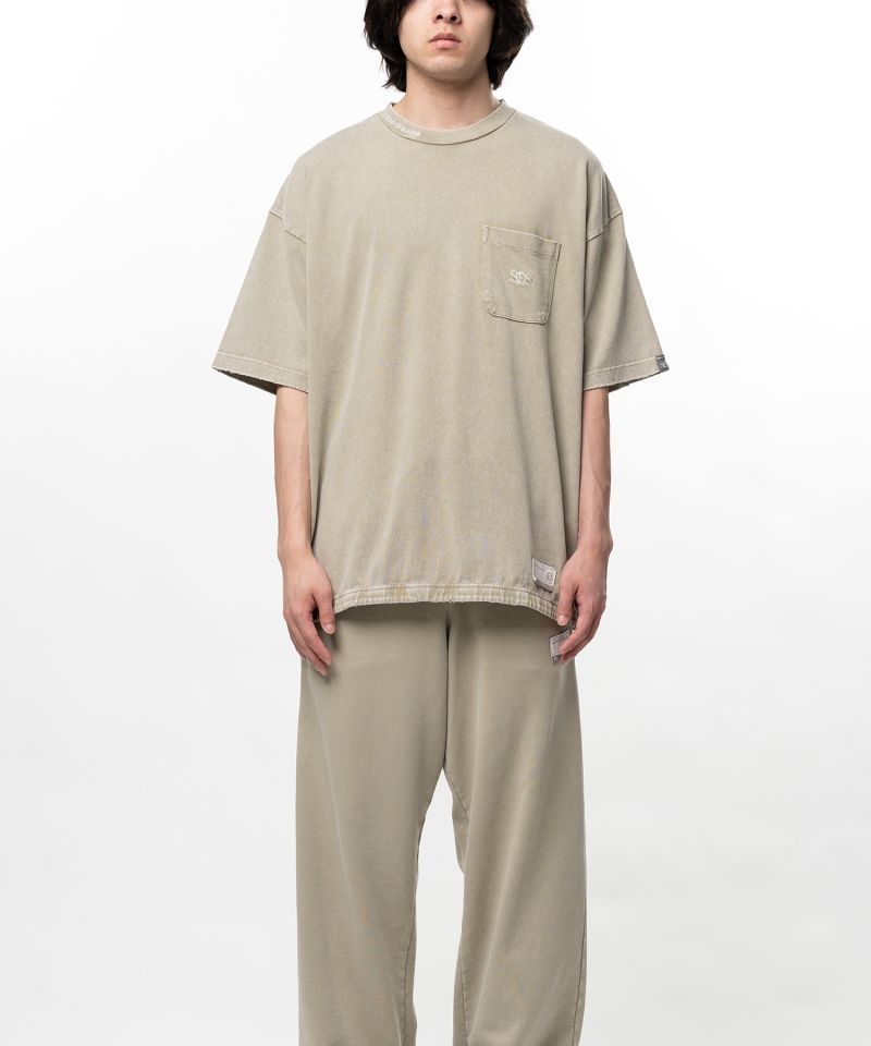S.O.S Cotton Jersey Used Wash T-shirt