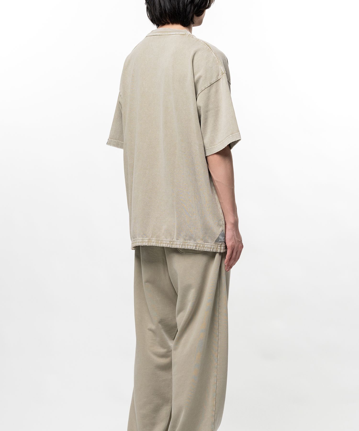 S.O.S Cotton Jersey Used Wash T-shirt