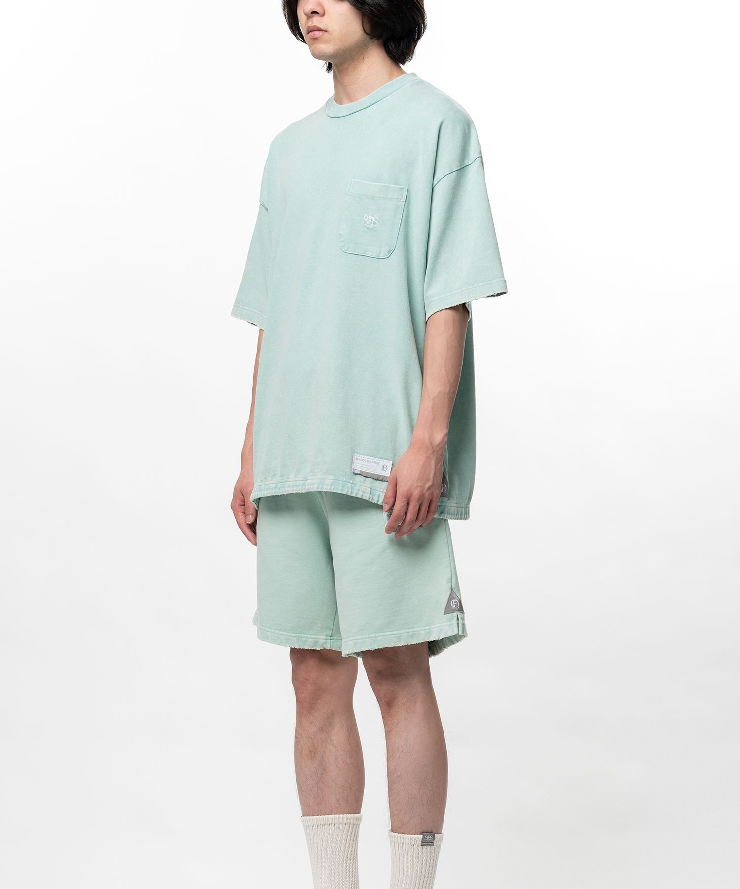 S.O.S Cotton Jersey Used Wash T-shirt