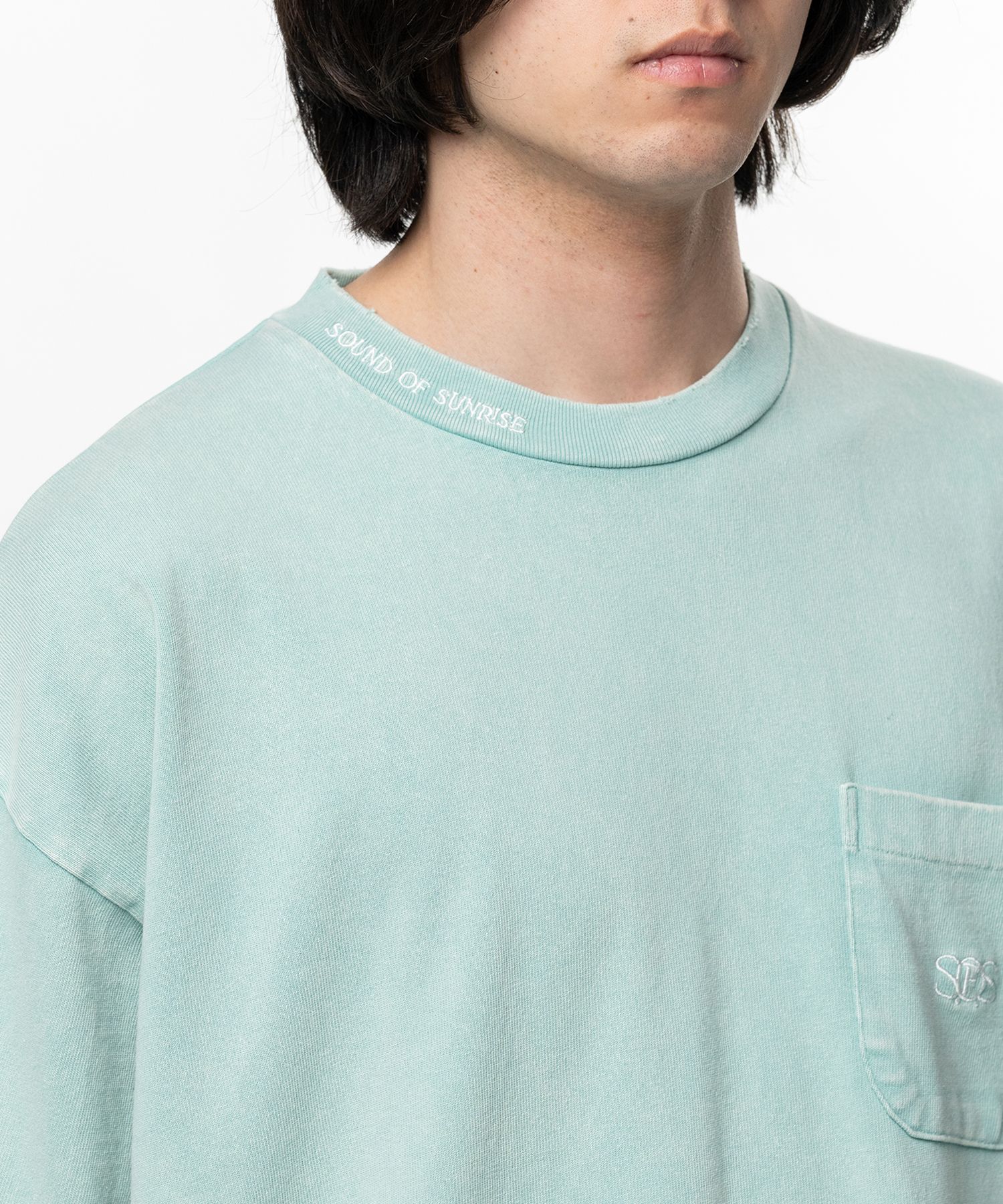 S.O.S Cotton Jersey Used Wash T-shirt