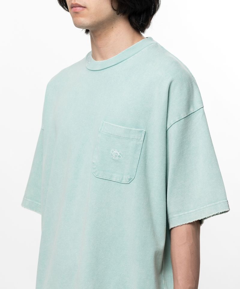 S.O.S Cotton Jersey Used Wash T-shirt