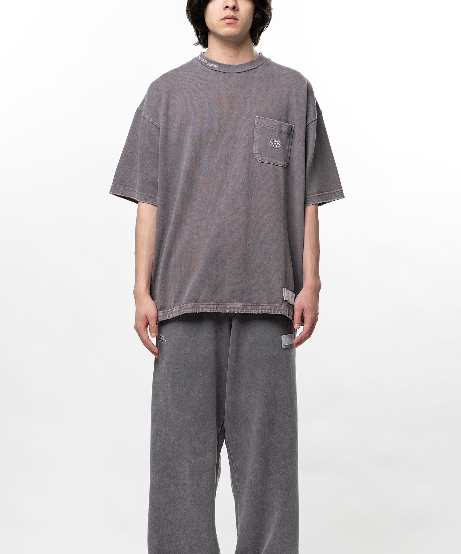 S.O.S Cotton Jersey Used Wash T-shirt