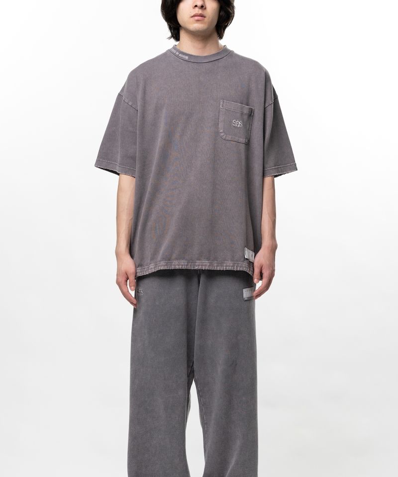 S.O.S Cotton Jersey Used Wash T-shirt