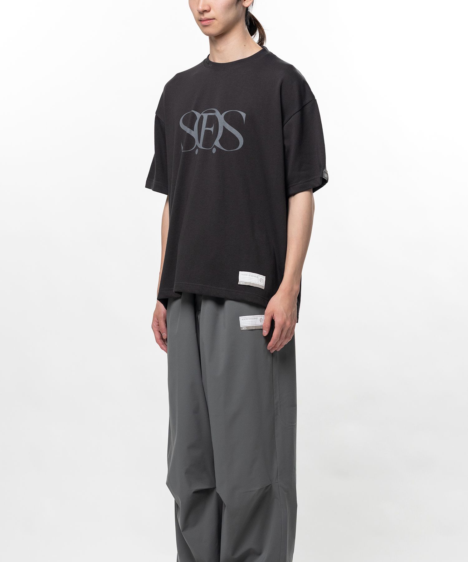S.O.S Cotton Jersey Logo Printed T-shirt