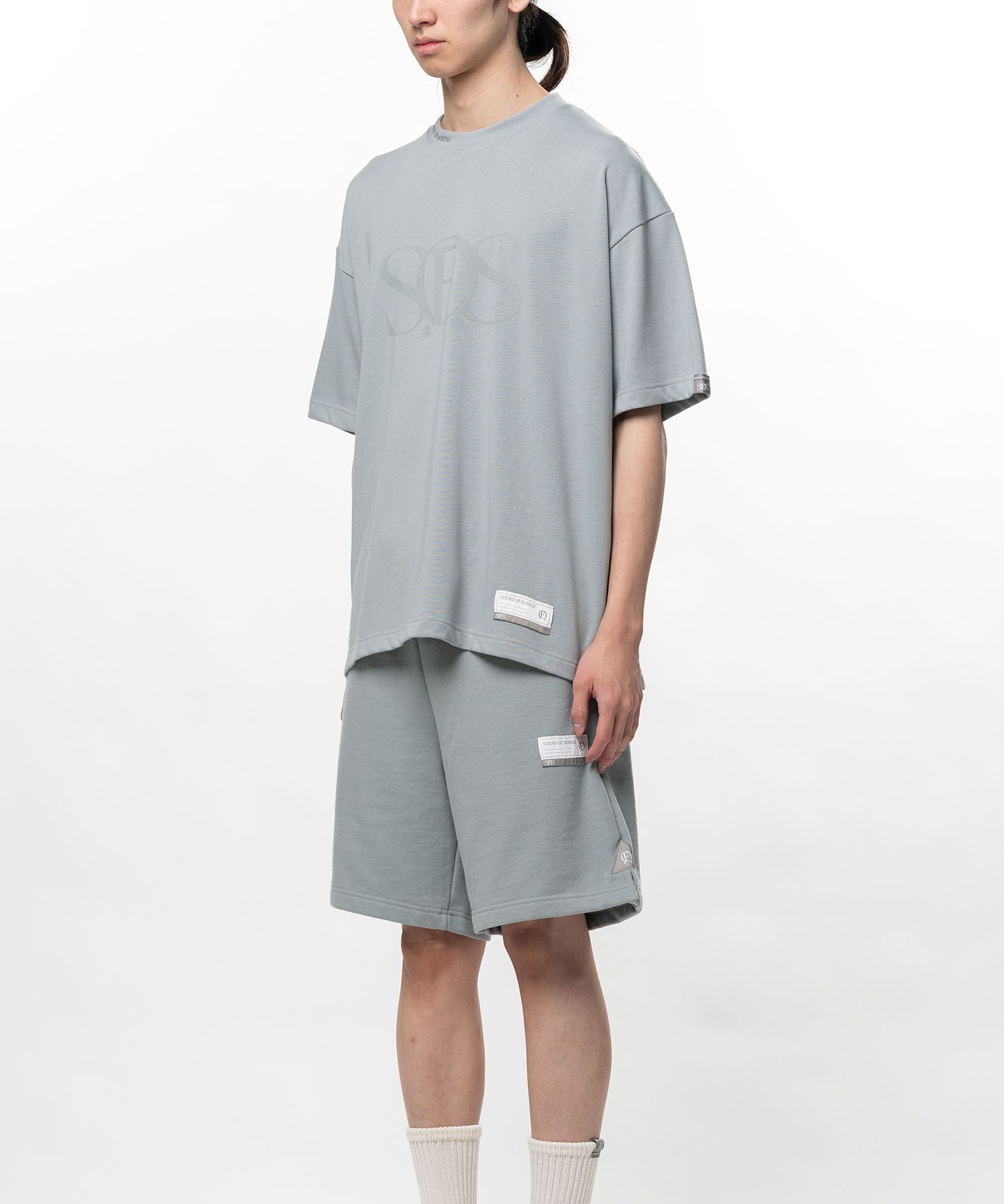 S.O.S Cotton Jersey Logo Printed T-shirt