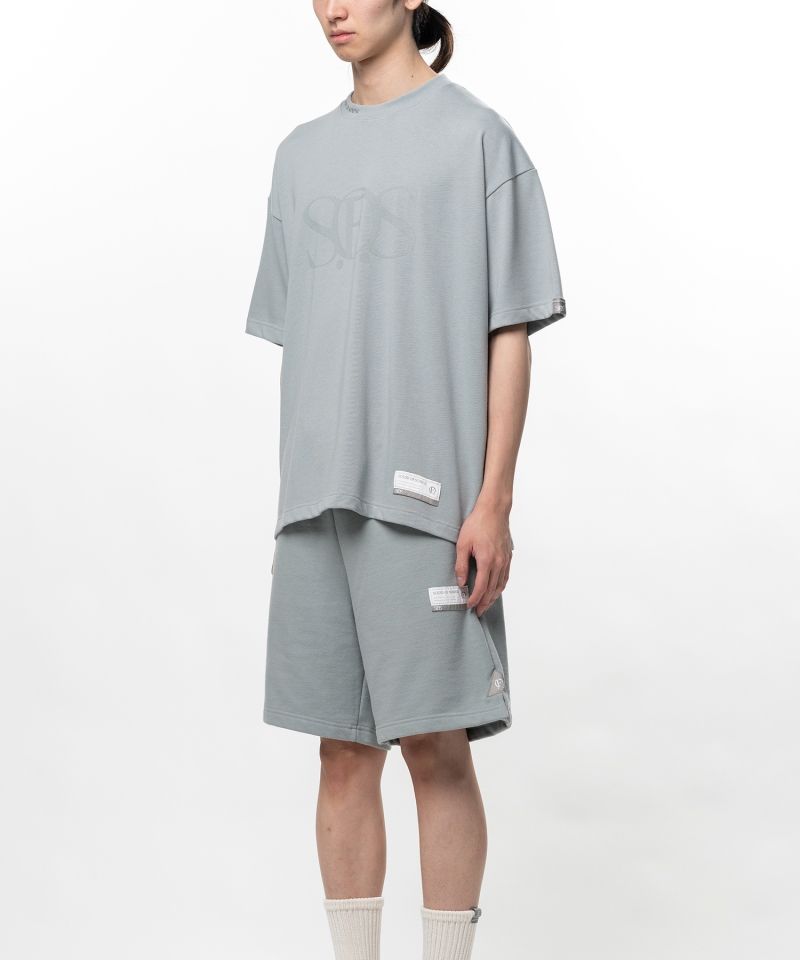 S.O.S Cotton Jersey Logo Printed T-shirt