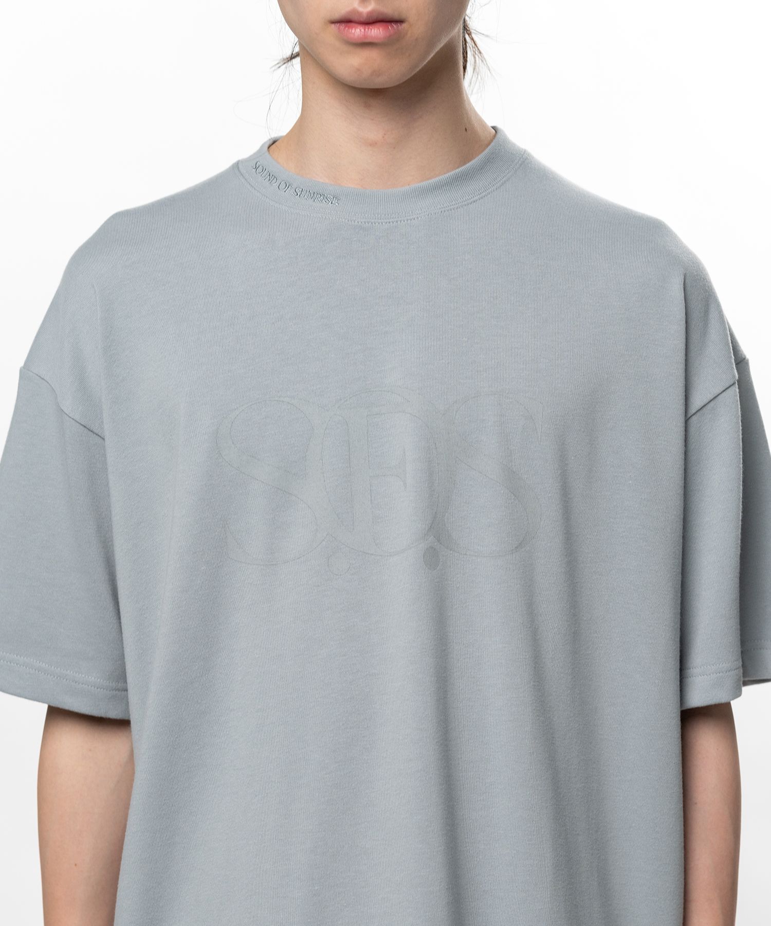 S.O.S Cotton Jersey Logo Printed T-shirt