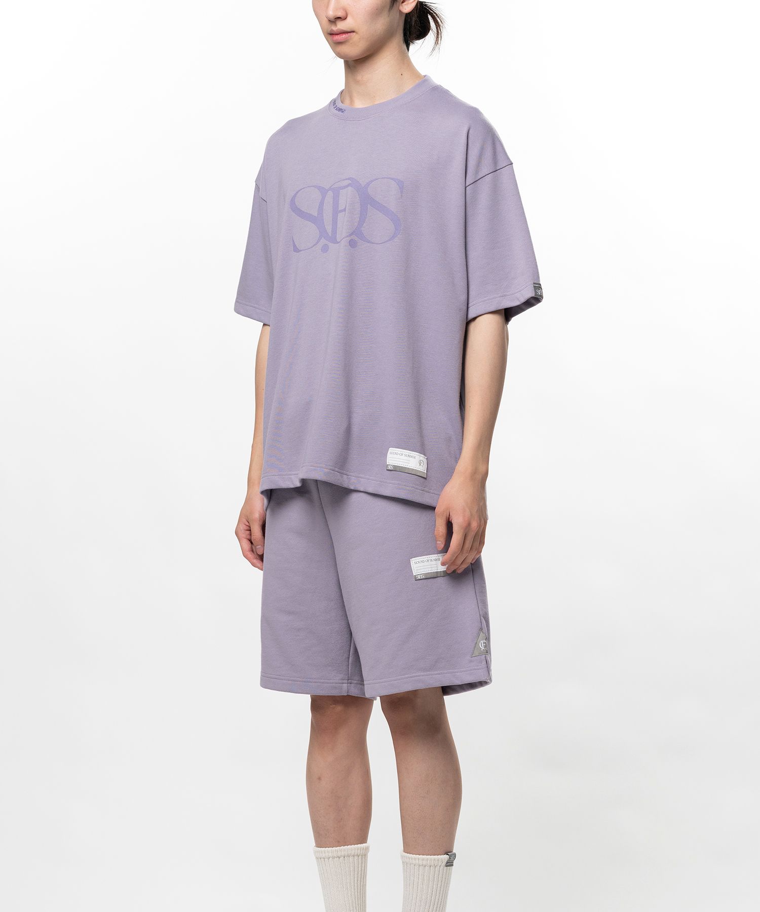 S.O.S Cotton Jersey Logo Printed T-shirt