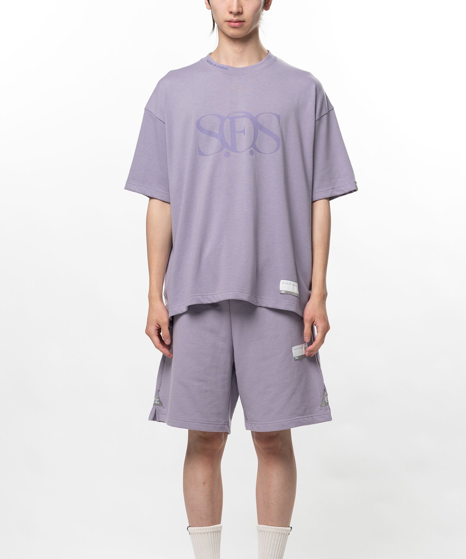 S.O.S Cotton Jersey Logo Printed T-shirt