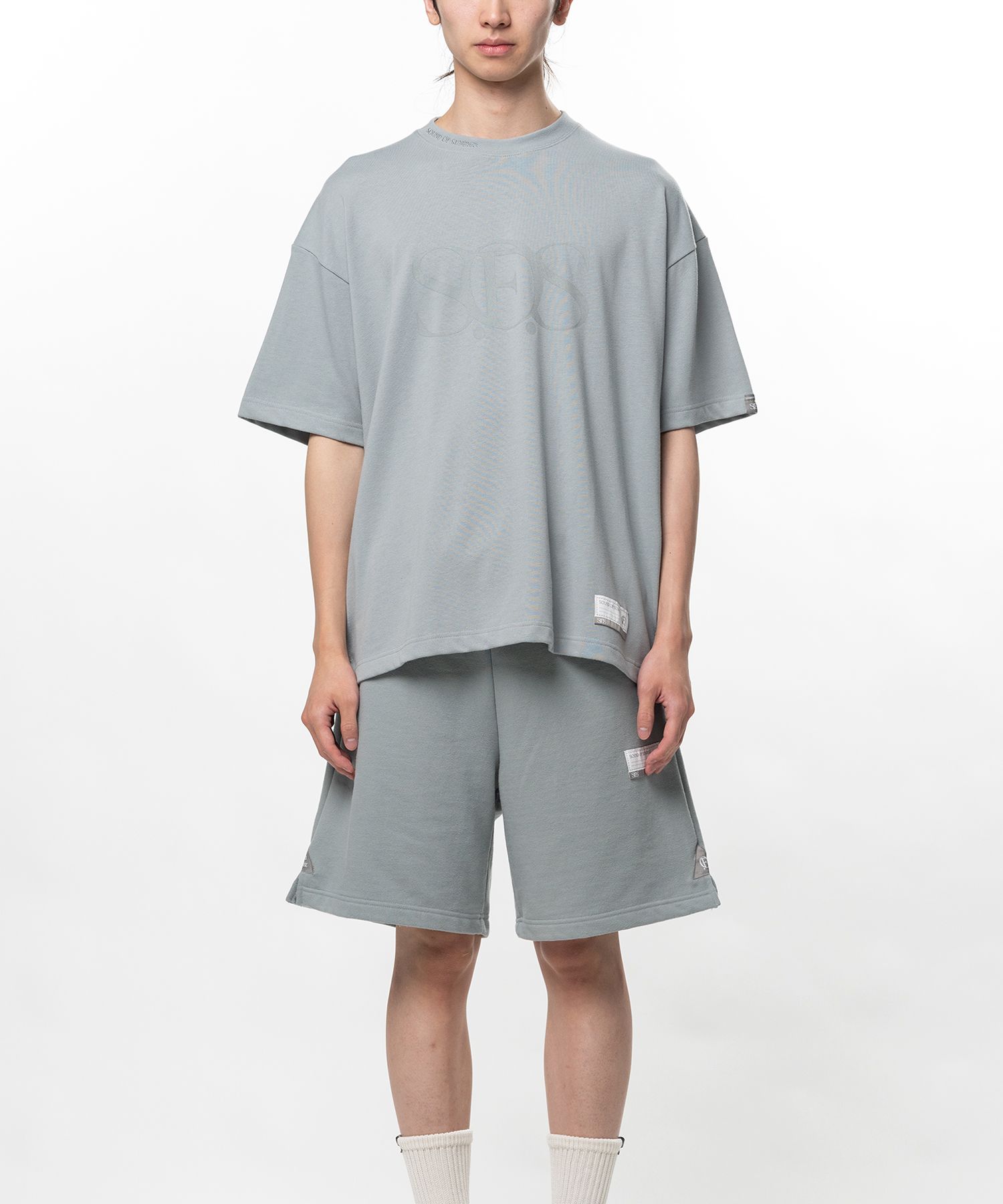 S.O.S Cotton Jersey Logo Printed T-shirt