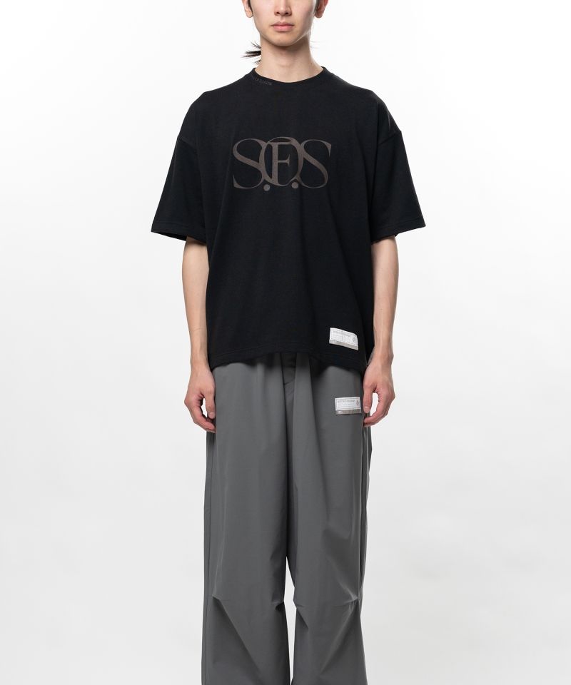 S.O.S Cotton Jersey Logo Printed T-shirt