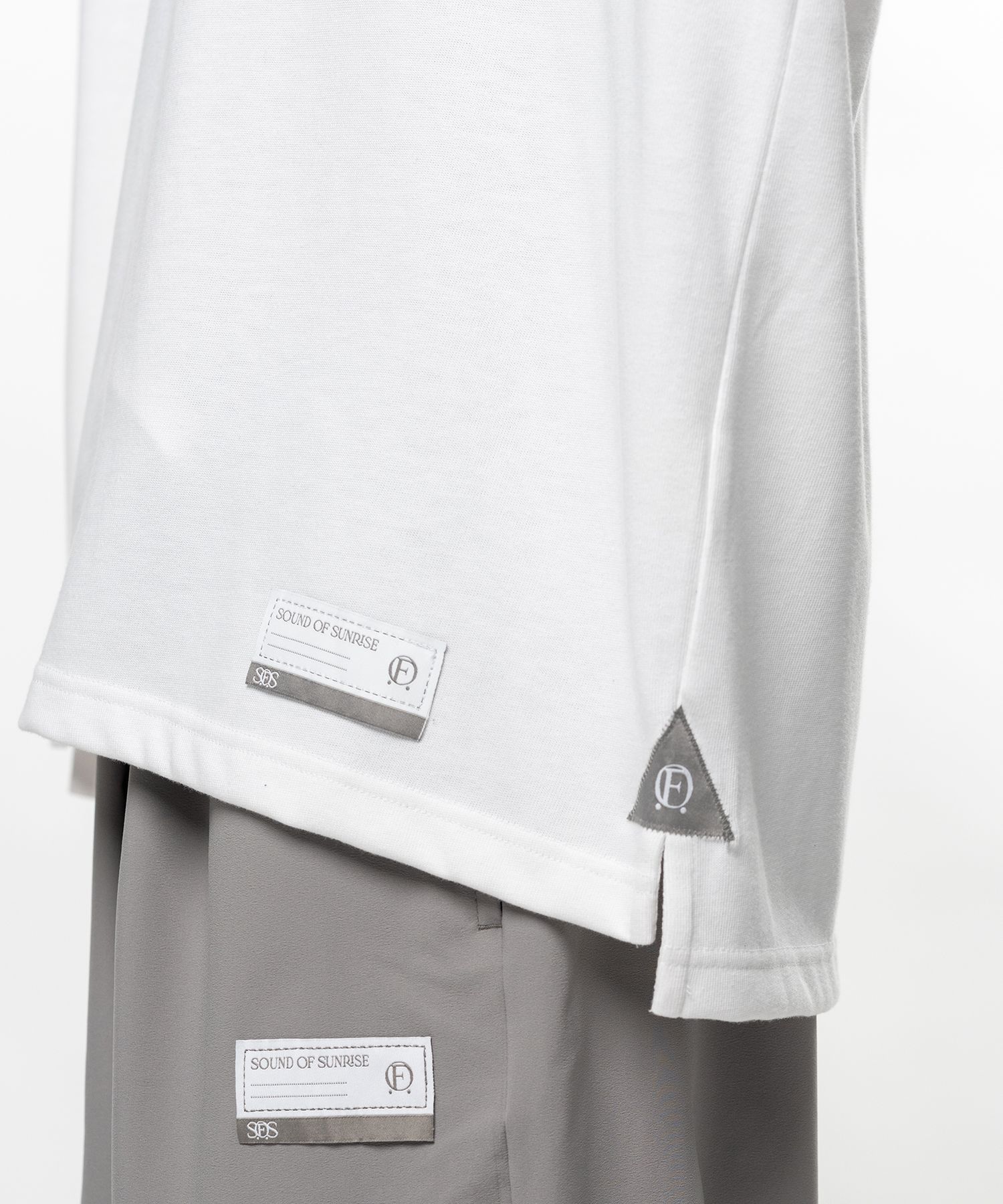 S.O.S Cotton Jersey Logo Embroiled T-shirt