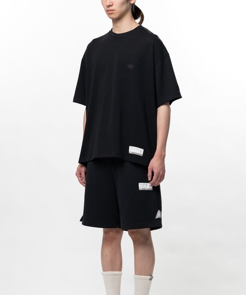 S.O.S Cotton Jersey Logo Embroiled T-shirt
