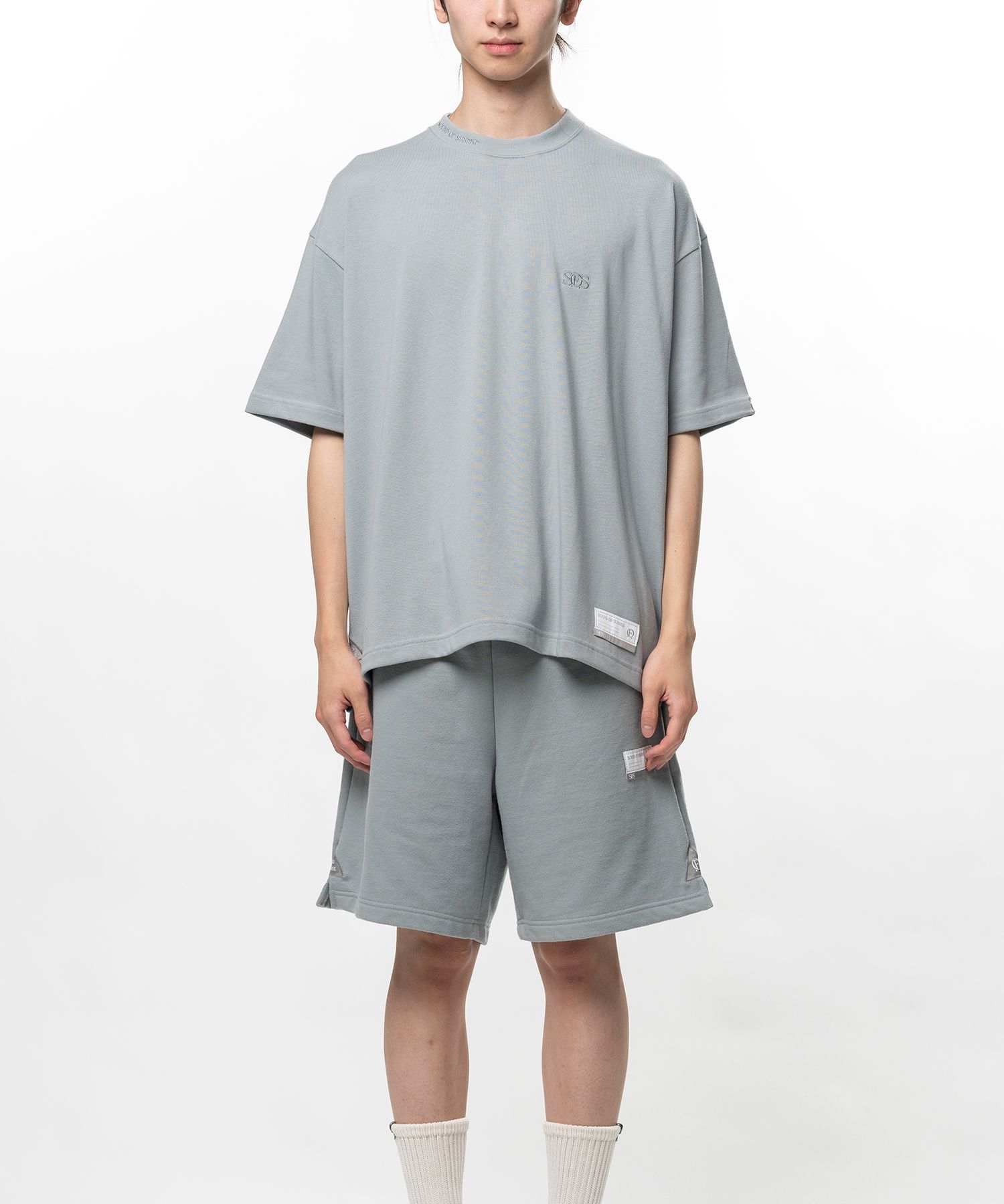 S.O.S Cotton Jersey Logo Embroiled T-shirt