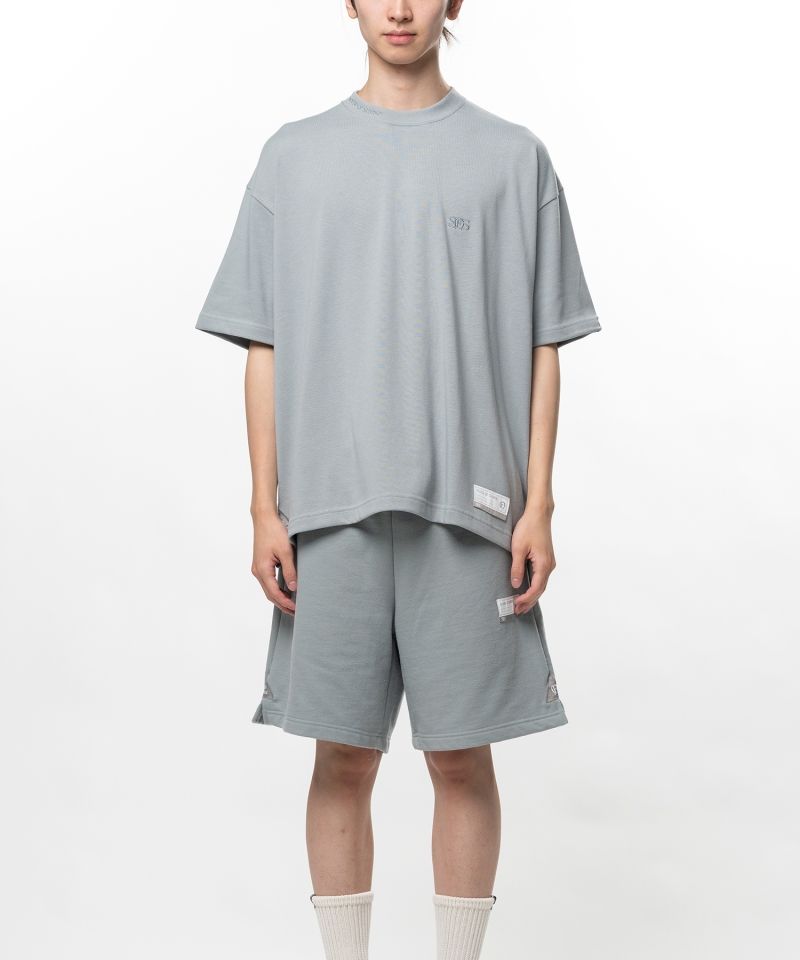 S.O.S Cotton Jersey Logo Embroiled T-shirt