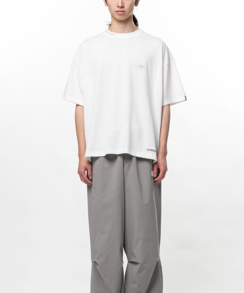 S.O.S Cotton Jersey Logo Embroiled T-shirt