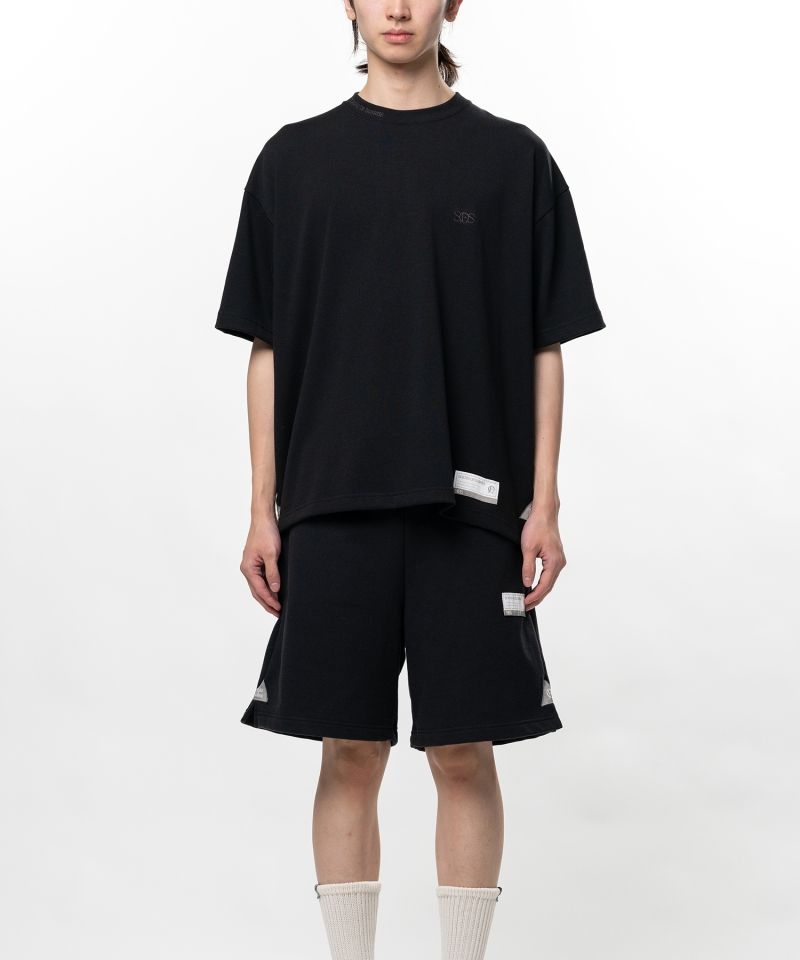 S.O.S Cotton Jersey Logo Embroiled T-shirt