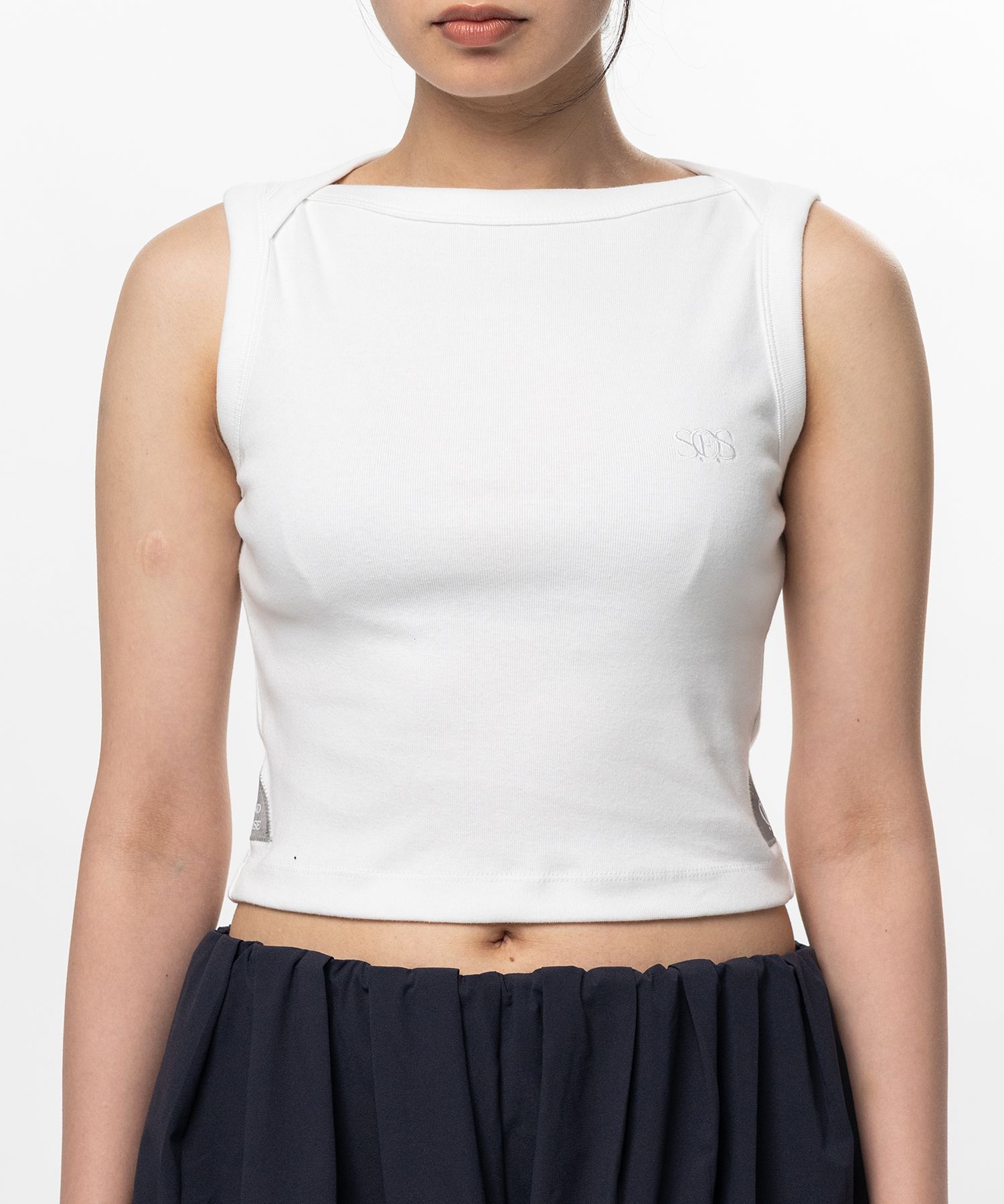 S.O.S Cotton Mini Tank Top