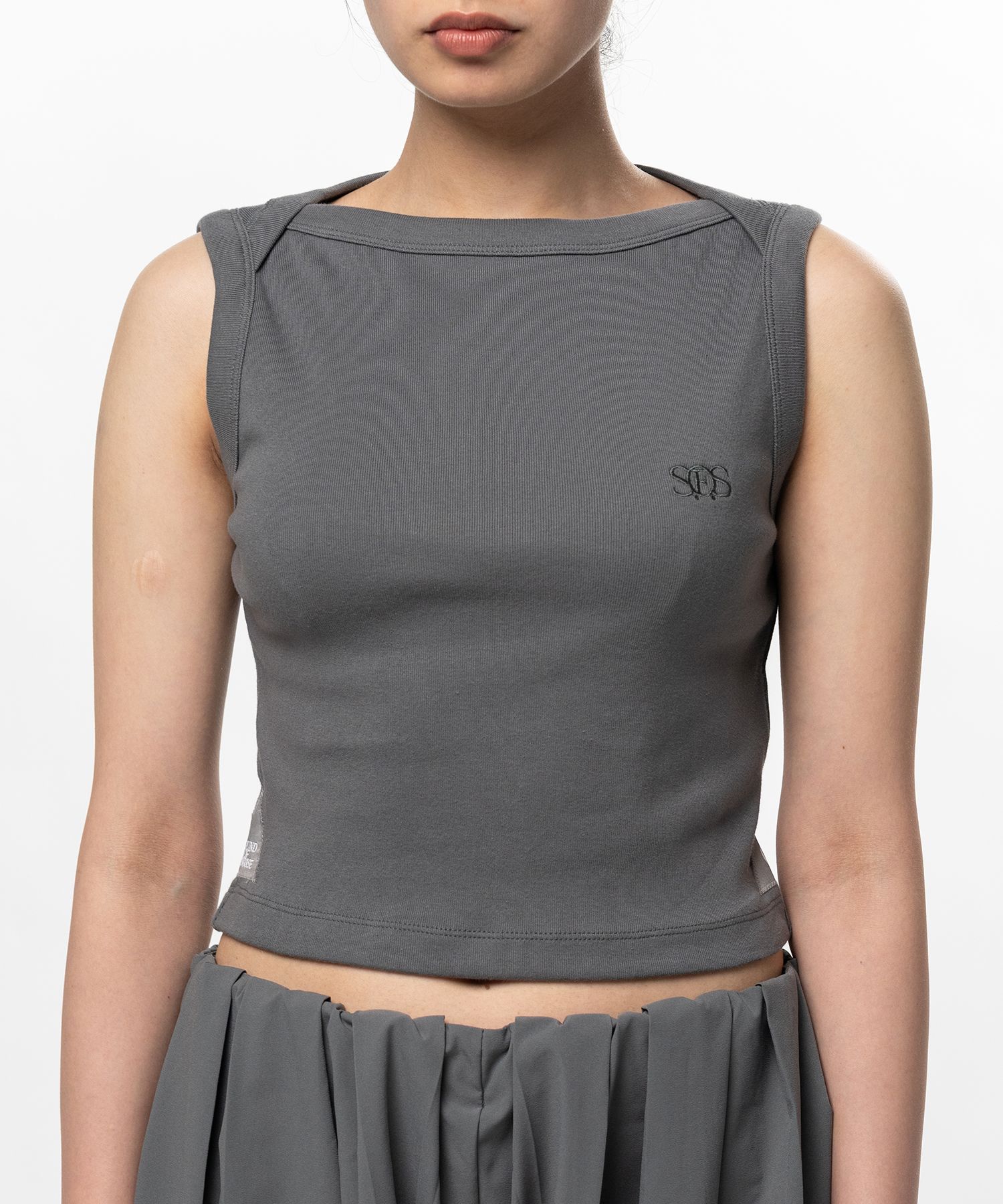 S.O.S Cotton Mini Tank Top